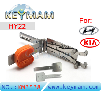 Hyundai HY22 lock pick & reader 2-in-1 tool